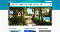 Desktop Screenshot of paradisepalmsresort.no